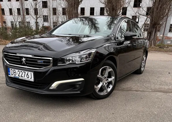 peugeot Peugeot 508 cena 56900 przebieg: 120000, rok produkcji 2015 z Wrocław